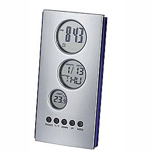 Alarmklok met thermometer