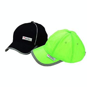 Cap 6 panel reflectie met edge inclusief borduring