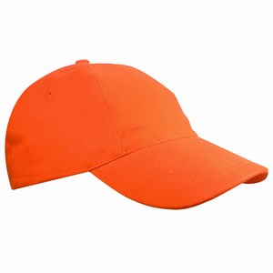 Kids Brushed Promo Cap oranje