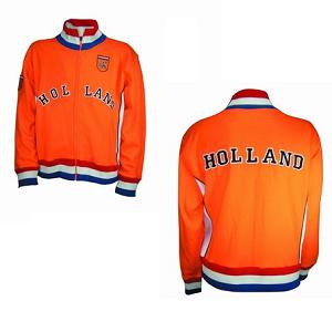 Retro-Jacket with Holland Logo Orange Kids