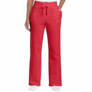 Gildan 18400FL dames joggingbroek red