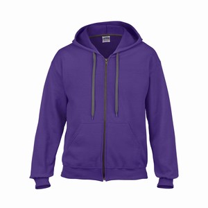 Gildan 18700 hooded vest vintage lilac