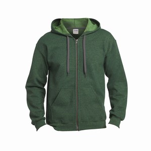 Gildan 18700 hooded vest vintage meadow