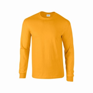 Gildan 2400 T-shirt ultra cotton lange mouw gold