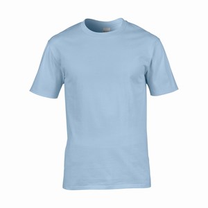 Gildan 4100 T-shirt premium cotton light blue