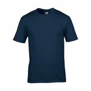 Gildan 4100 T-shirt premium cotton navy