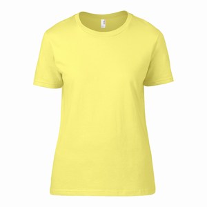 Gildan 4100L dames T-shirt cornsilk