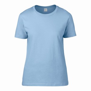 Gildan 4100L dames T-shirt light blue