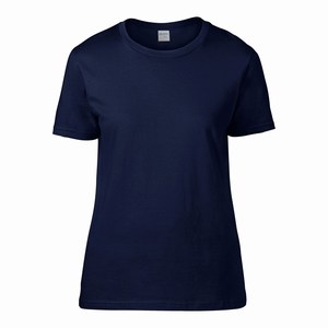 Gildan 4100L dames T-shirt navy