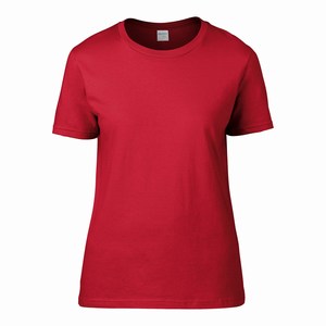 Gildan 4100L dames T-shirt red