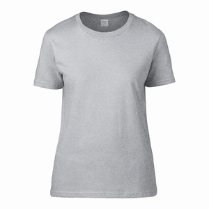 Gildan 4100L dames T-shirt sports grey