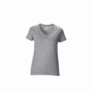 Gildan 4100VL v-hals T-shirt sport grey