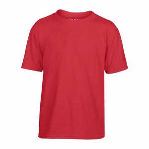 Gildan 42000B kinder sport T-shirt red