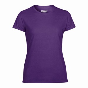 Gildan 42000L dames sport T-shirt purple