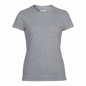 Gildan 42000L dames sport T-shirt sports grey