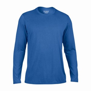 Gildan 42400 sport T-shirt lange mouw royal blue