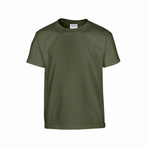 Gildan 5000B kinder T-shirt military green