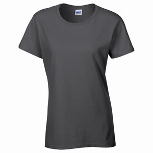 Gildan 5000L dames T-shirt dark heather