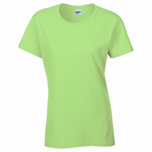 Gildan 5000L dames T-shirt mint green