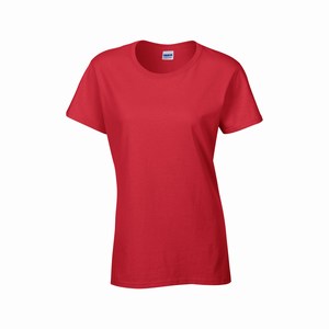 Gildan 5000L dames T-shirt red