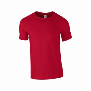 Gildan 64000 T-shirt softstyle cherry red