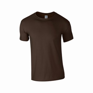 Gildan 64000 T-shirt softstyle dark chocolate