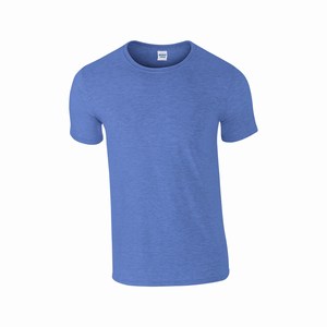 Gildan 64000 T-shirt softstyle heather royal blue