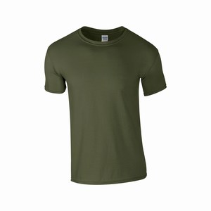 Gildan 64000 T-shirt softstyle military green