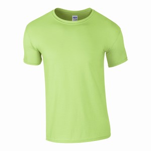 Gildan 64000 T-shirt softstyle mint green