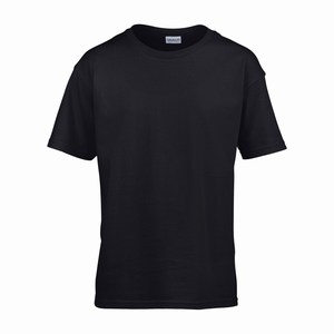 Gildan 64000B kinder T-shirt softstyle black