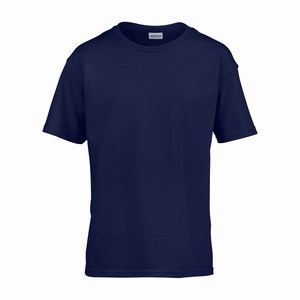 Gildan 64000B kinder T-shirt softstyle cobalt