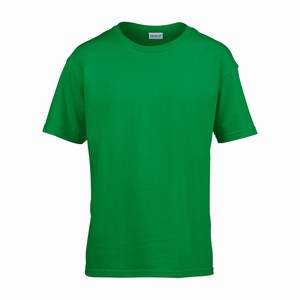 Gildan 64000B kinder T-shirt softstyle irish green