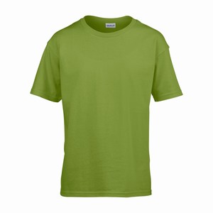 Gildan 64000B kinder T-shirt softstyle kiwi