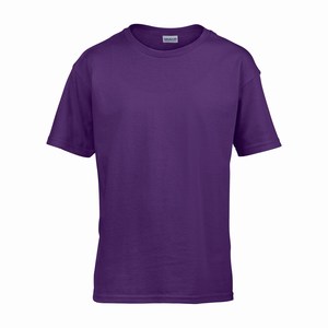 Gildan 64000B kinder T-shirt softstyle purple