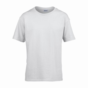 Gildan 64000B kinder T-shirt softstyle white