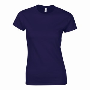 Gildan 64000L dames T-shirt softstyle cobalt