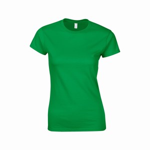 Gildan 64000L dames T-shirt softstyle irish green