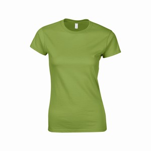 Gildan 64000L dames T-shirt softstyle kiwi