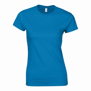 Gildan 64000L dames T-shirt softstyle sapphire