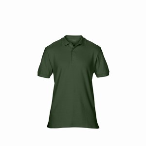 Gildan 85800 heren poloshirt forest green