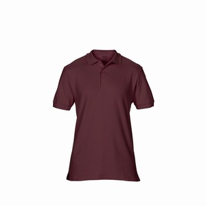 Gildan 85800 heren poloshirt maroon
