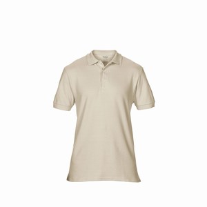 Gildan 85800 heren poloshirt sand