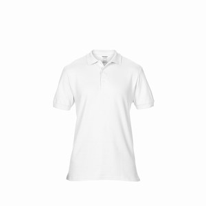 Gildan 85800 heren poloshirt white