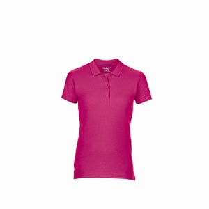 Gildan 85800L dames poloshirt heliconia