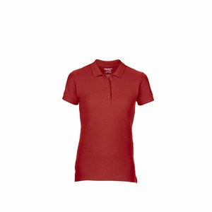 Gildan 85800L dames poloshirt red