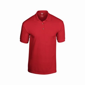 Gildan 8800 sport poloshirt van T-shirt stof red