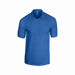 Gildan 8800 sport poloshirt van T-shirt stof royal blue