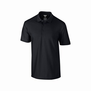 Gildan 94800 heren sport poloshirt black