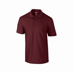 Gildan 94800 heren sport poloshirt maroon