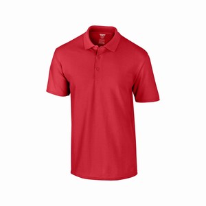 Gildan 94800 heren sport poloshirt red